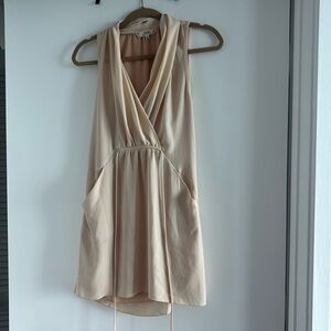 Wilfred Aritzia Size beige dress
